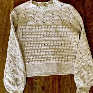 Lauren Conrad light blue sweater size S